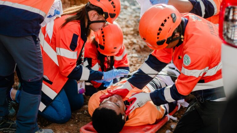 TVIRD Balabag’s Emergency Response Team conducts regular simulation training on Basic First Aid and Basic Life Support to ensure readiness and swift emergency response at all times.