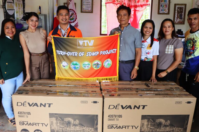 Faculty members of Buboan National High School expressed their enthusiasm over the Smart TVs that they said will enhance and simplify their teaching methods.