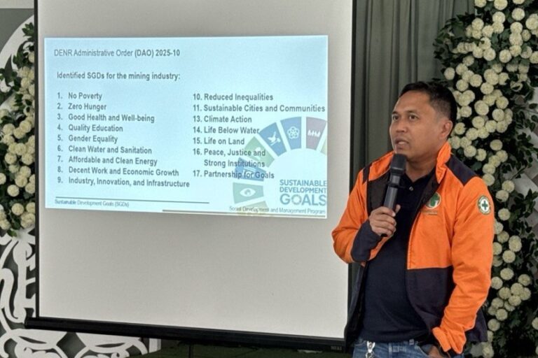 Paving the way for sustainability: Kahlil makes sure that every community and company project can be sustained in the foreseeable future. TVIRD social programs were aligned with the UN Sustainable Development Goals prior to its implementation in the Mining Industry.