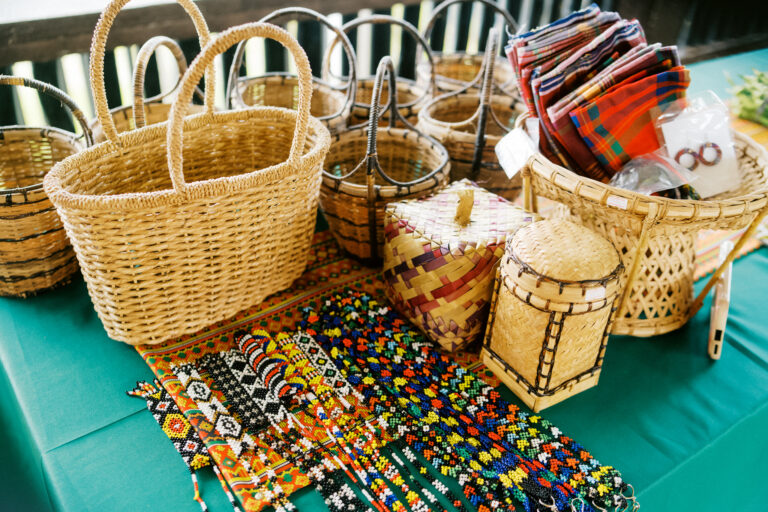 Traditional Subanen handicrafts, beadwork, and woven products reflect generations of Indigenous craftsmanship, preserving cultural identity while creating opportunities to pass on ancestral knowledge to future generations.