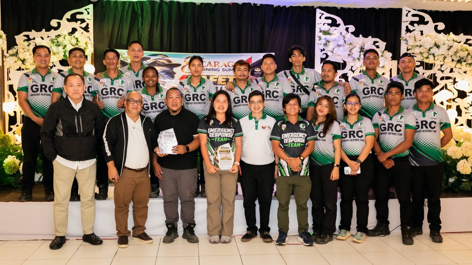 The Champions. Greenstone is fast becoming one of the leading Emergency Response Teams in the Philippine mining industry.