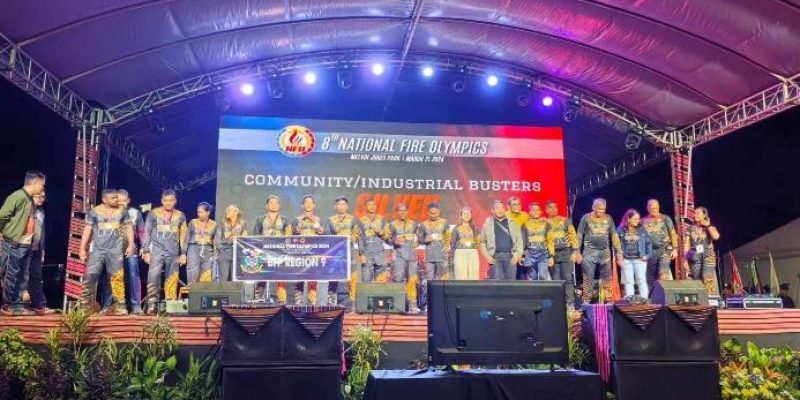 TVIRD Balabag was hailed as champion for the industrial category during the 8th National Fire Olympics.