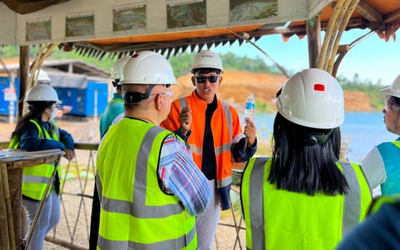 The Greenstone Tailings Storage Facility Department, represented by Engr. Jessieriell Canales, explains the operation of TSF 6 and the department’s role in ensuring the overall safety of the facility.